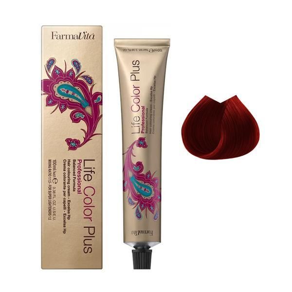 Farmavita Тайна боя - FarmaVita Life Color Plus Professional, нюанс 6.666, 100 мл