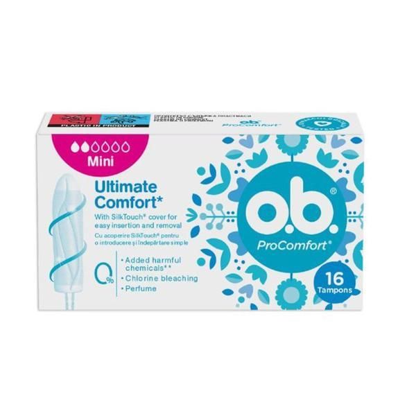 O.B. Тампони - O.B. ProComfort Mini, 16 бр