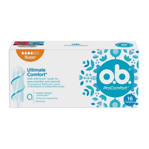 O.B. Тампони O.B. ProComfort Super, 16 бр