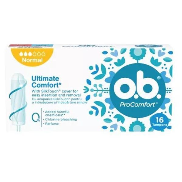 O.B. Тампони O.B.ProComfort Normal, 16 бр