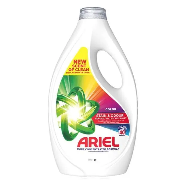 Ariel Течен автоматичен перилен препарат - Ariel Sensitive Skin, 40 пранета, 1.8 л