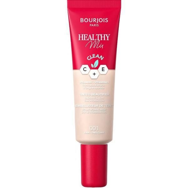 Bourjois Paris Течен фон дьо тен - Bourjois Paris Healthy Mix Tinted Beautifier Radiant Glow 24h Hydration, нюанс 001 Fair, 30 мл