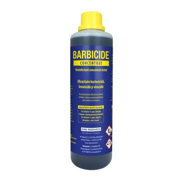 Barbicide Течен концентриран дезинфектант Barbicide, 500 мл