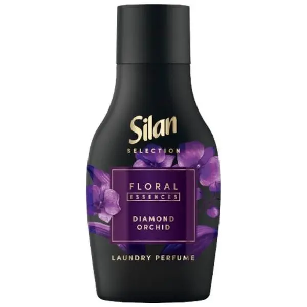 Silan Течен парфюм за пране - Silan Floral Essences Diamond Orchid, 30 пранета, 540 мл