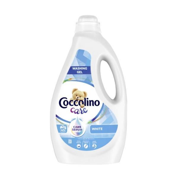 Coccolino Течен перилен гел за бяло пране - Coccolino Care White Washing Gel, 1800 мл
