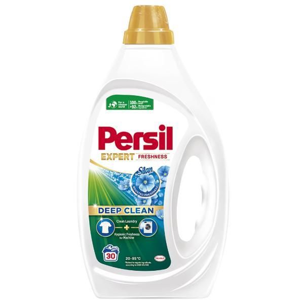 Persil Течен перилен препарат - Persil Deep Clean Gel Expert Freshness Silan, 30 пранета, 1350 мл