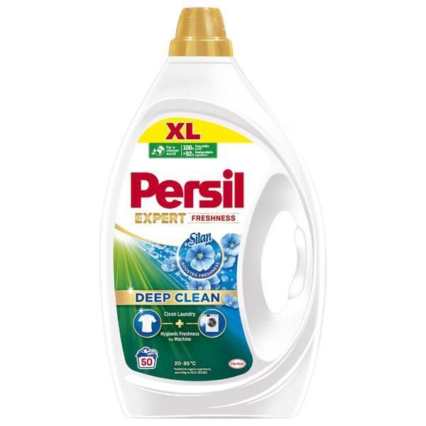 Persil Течен перилен препарат - Persil Deep Clean Gel Expert Freshness Silan, 50 пранета, 2250 мл