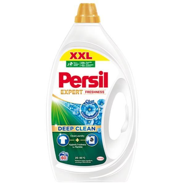 Persil Течен перилен препарат - Persil Deep Clean Gel Expert Freshness Silan, 60 пранета, 2700 мл
