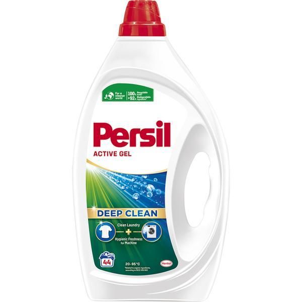 Persil Течен перилен препарат - Persil Regular Active Gel Deep Clean, 44 пранета, 1980 мл