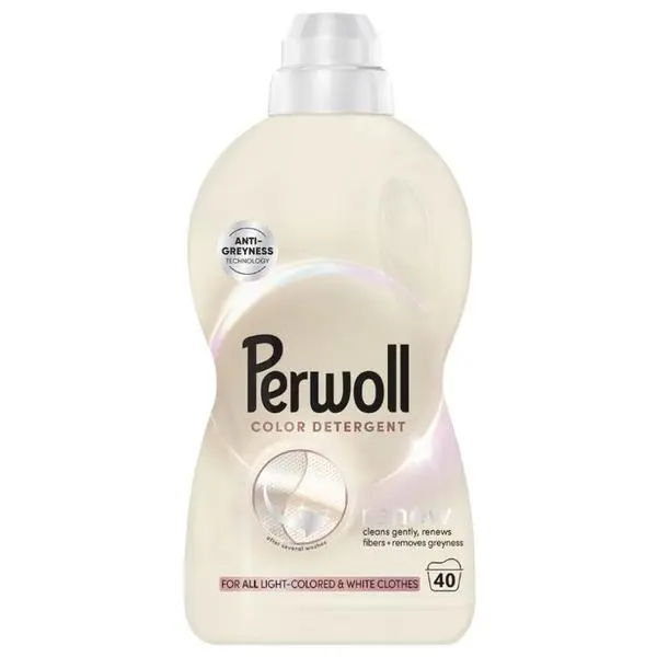 Perwoll Течен перилен препарат - Perwoll Colour , 40 пранета, 2000 мл