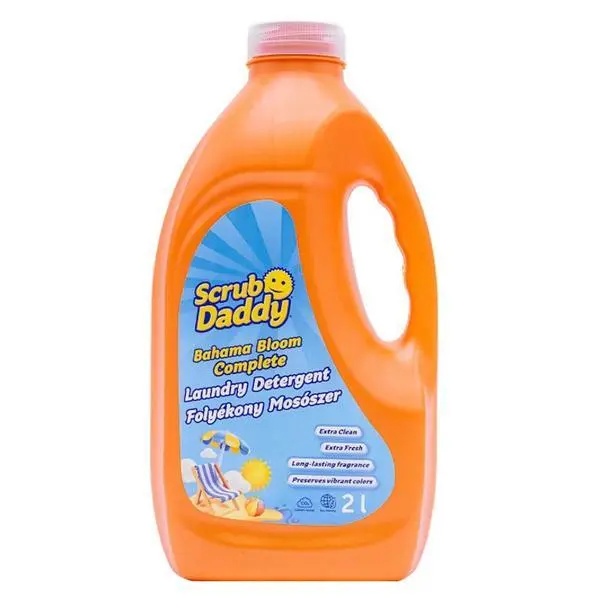 Scrub Daddy Течен перилен препарат - Scrub Daddy Bahama Bloom Complete Laundry Detergent, 2000 мл