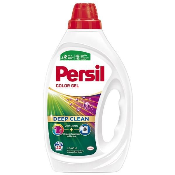 Persil Течен препарат за цветни дрехи - Persil Color Active Gel Deep Clean, 22 пранета, 990 мл