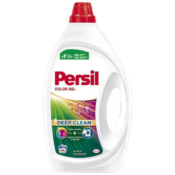 Persil Течен препарат за цветни дрехи - Persil Color Active Gel Deep Clean, 44 пранета, 1980 мл