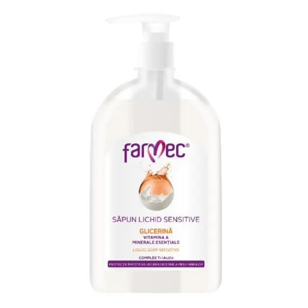 Farmec Течен сапун Farmec Glycerine Sensitive , 500 мл
