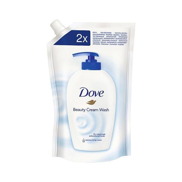 Dove Течен сапун Reserve Cream - Dove Beauty Cream Wash Refill, 500 мл