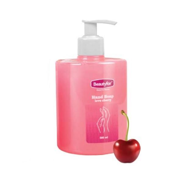 Beautyfor Течен сапун с аромат на череши - Beautyfor Hand Soap Cherry, 500мл