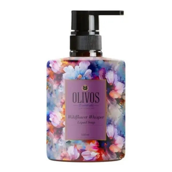 Olivos Течен сапун с аромат на лавандула, диви цветя и канела - Olivos Wildflower Whisper Liquid Soap, 500 мл