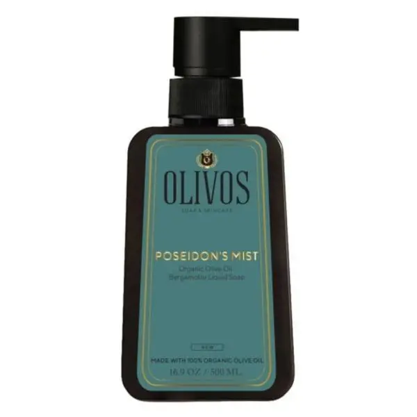 Olivos Течен сапун с аромат на зехтин и бергамот &ndash; Olivos Poseidon's Mist Liquid Soap, 500 мл