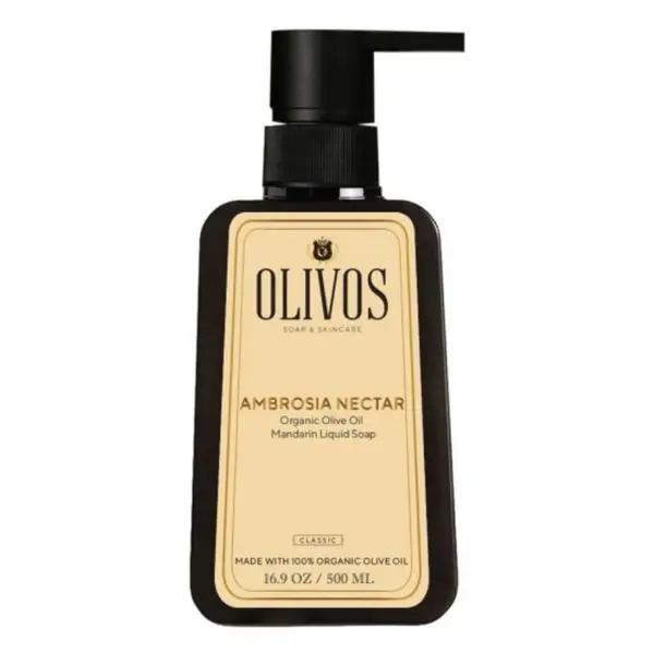 Olivos Течен сапун с аромат на зехтин и мандарина - Olivos Ambrosia Nectar Liquid Soap, 500 мл