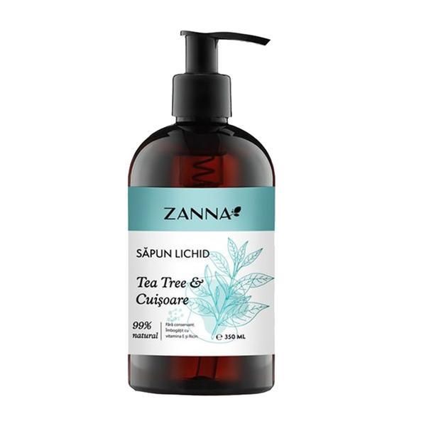 Zanna Течен сапун с чаено дърво и карамфил Zanna, 350 мл