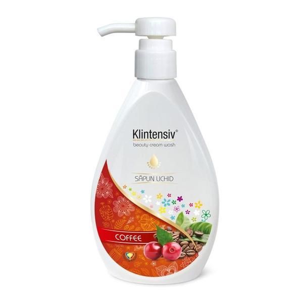 Klintensiv Течен сапун с екстракт от кафе - Klintensiv Beauty Cream Wash Coffee, 480 мл