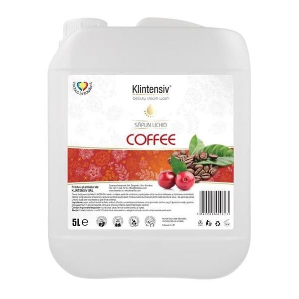 Klintensiv Течен сапун с екстракт от кафе - Klintensiv Beauty Cream Wash Coffee, 5000 мл
