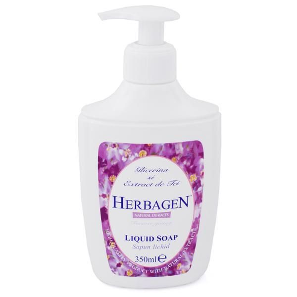 Herbagen Течен сапун с глицерин и екстракт от чай Herbagen, 350мл