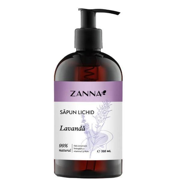 Zanna Течен сапун с лавандула - Zanna, 350 мл