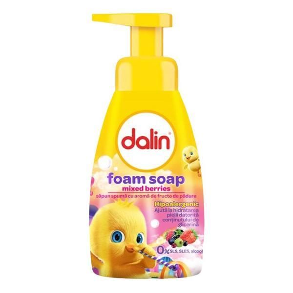 Dalin Течен сапун с вкус на горски плодове - Dalin Foam Soap Mixed Berries, 200 мл