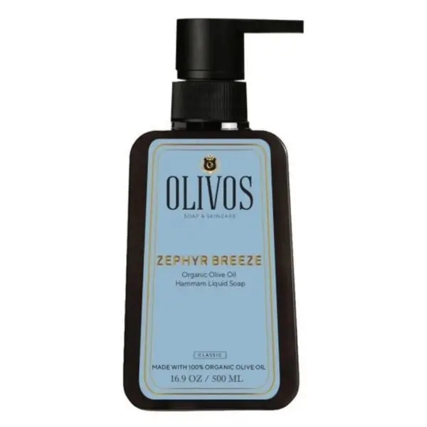 Olivos Течен сапун със зехтин и парфюм Хамам &ndash; Olivos Zephyr Breeze Liquid Soap, 500 мл
