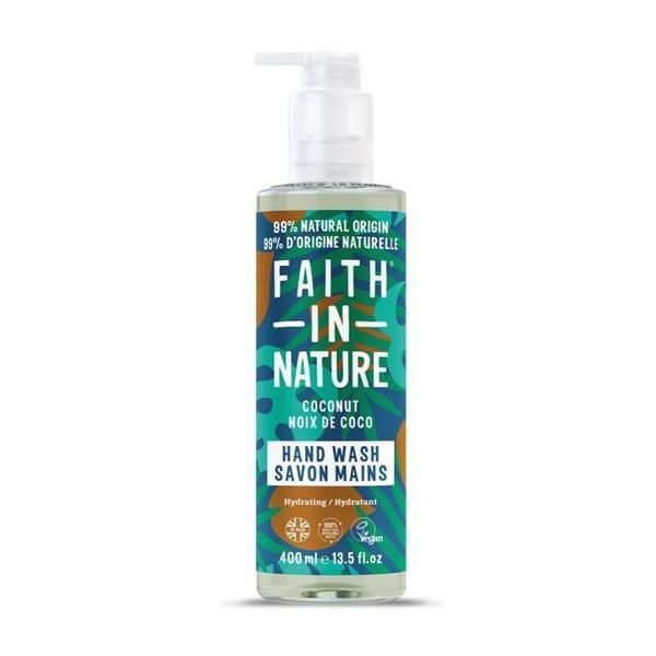 Faith in Nature Течен сапун з ръце Faith in Nature Hand Wash Coconut Hydrating, 400 мл