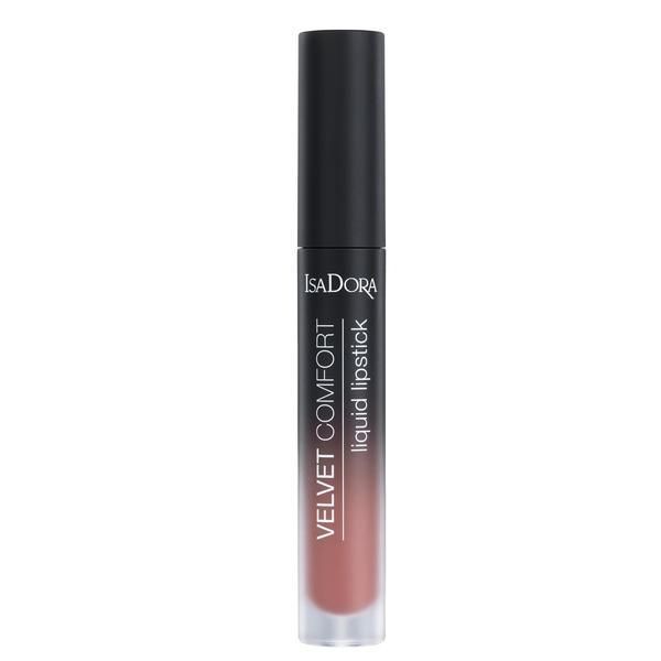 Isadora Течно червило - Velvet Comfort Liquid Lipstick, нюанс 52 Coral Rose, Isadora 4 мл