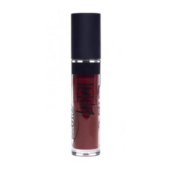 PuroBio Cosmetics Течно червило Wine Red 07 PuroBio Cosmetics, 4 мл