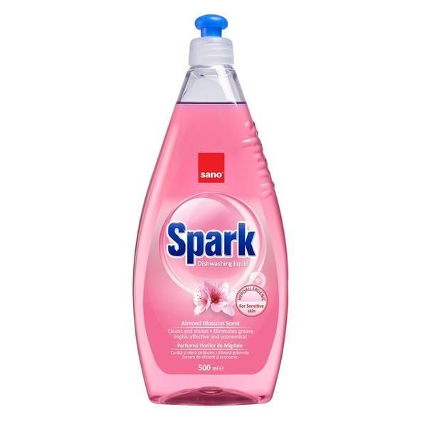 Sano Течност за миене на съдове Sano Spark Dishwashing, 500 мл
