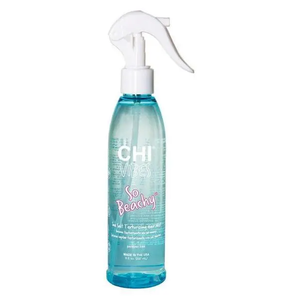 CHI Текстуриращ спрей за коса - CHI Vibes So Beachy Texturizing Hair Mist с морска сол, 237 мл
