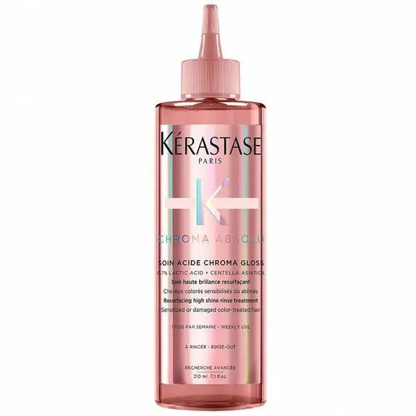 Kerastase Терапия за блясък на косата - Kerastase Chroma Absolu Soin Acide Chroma Gloss, 210 мл