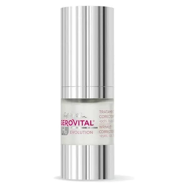 Gerovital Терапия за коригиране на бръчки за очи, устни, чело - Gerovital H3 Evolution Wrinkle Corrector, 15 мл