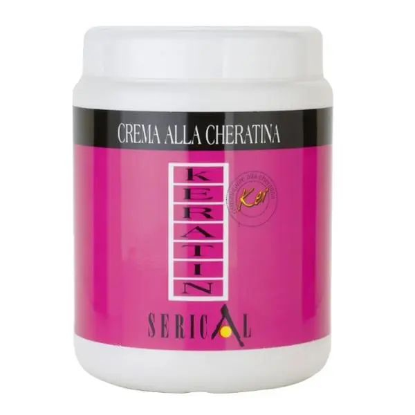 Kallos Терапия за къдрава и увредена коса - Kallos Serical Crema Keratin 1000мл