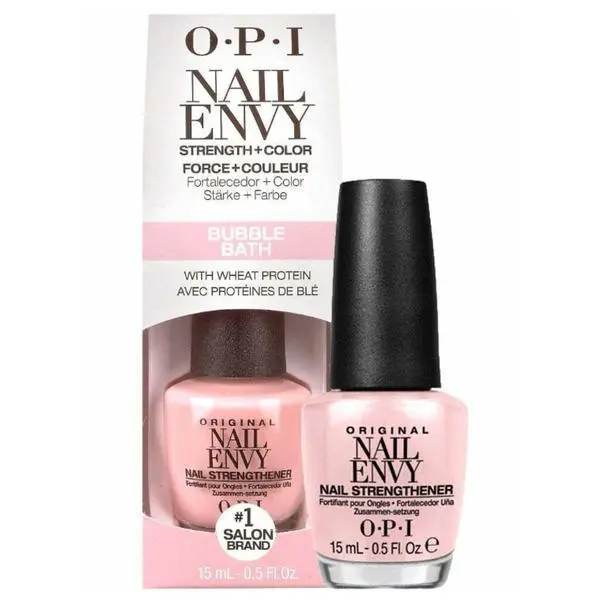 OPI Терапия за укрепване на ноктите - OPI Nail Envy Strength + Color, Bubble Bath&trade;, 15 мл