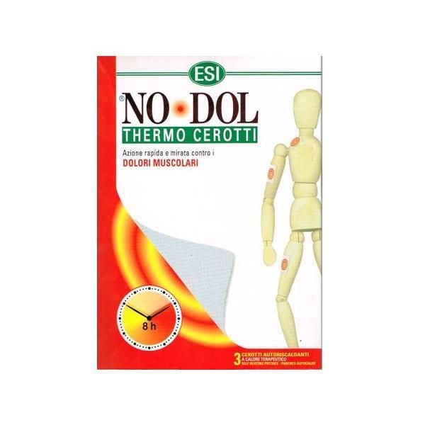 ESI Термични пластири за мускулни и ставни болки ESI No-Dol, 3 броя