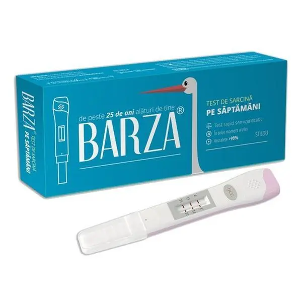 Barza Тест за бременност Barza по седмици, писалка, 1 бр