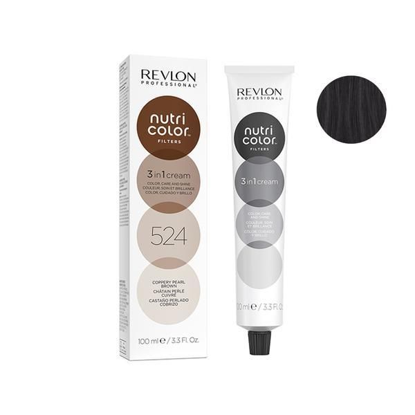 Revlon Professional Тинтер - Revlon Professional Nutri Colour Filters нюанс 524 Coppery Pear Brown, 100 мл