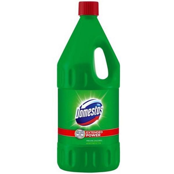 Domestos Тоалетен дезинфектант Pine Aroma - Domestos Thick Bleach Pine Extended Power, 2000 мл