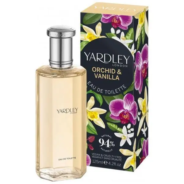 Yardley Тоалетна вода Orchid &amp; Vanilla - Yardley London Orchid &amp; Vanilla Eau de Toilette, 125 мл