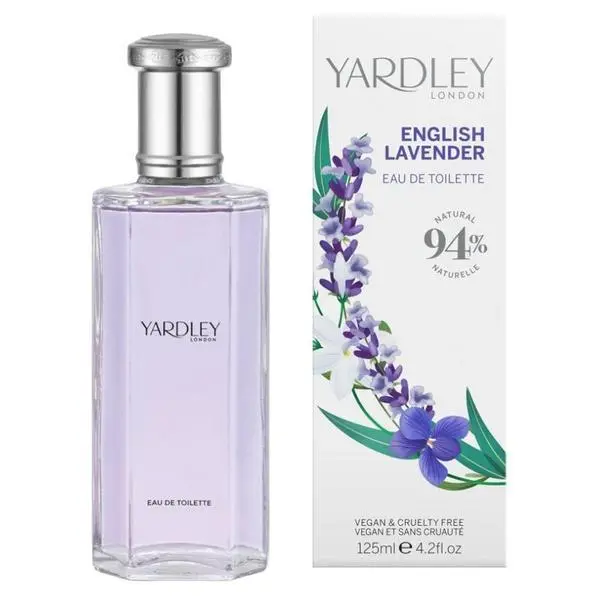 Yardley Тоалетна вода с нотки на лавандула - Yardley London English Lavender Eau de Toilette, 125 мл