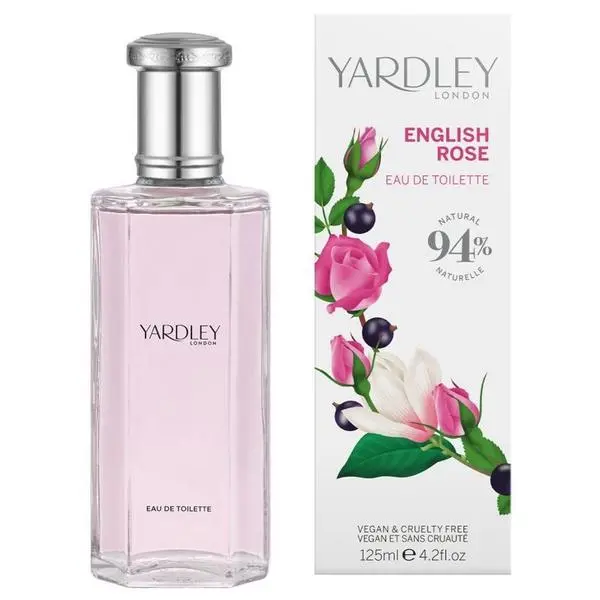 Yardley Тоалетна вода с нотки на роза - Yardley London English Rose Eau de Toilette, 125 мл
