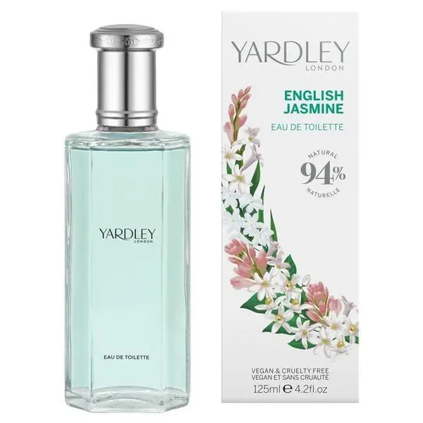 Yardley Тоалетна вода с нотки на жасмин - Yardley London English Jasmine Eau de Toilette, 125 мл