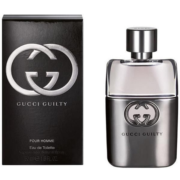 Gucci Тоалетна вода за мъже Gucci Guilty Pour Homme, 50 мл