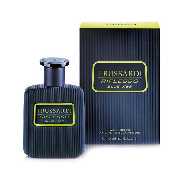Trussardi Тоалетна вода за мъже Trussardi Riflesso Blue Vibe, 50 мл
