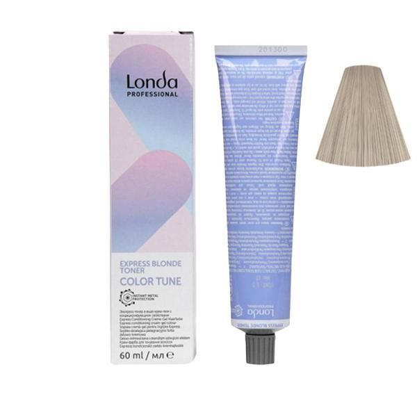 Londa Professional Тонер - Londa Professional Color Tune Express Blonde Toners, нюанс /1 Silver Chalk, 60 мл